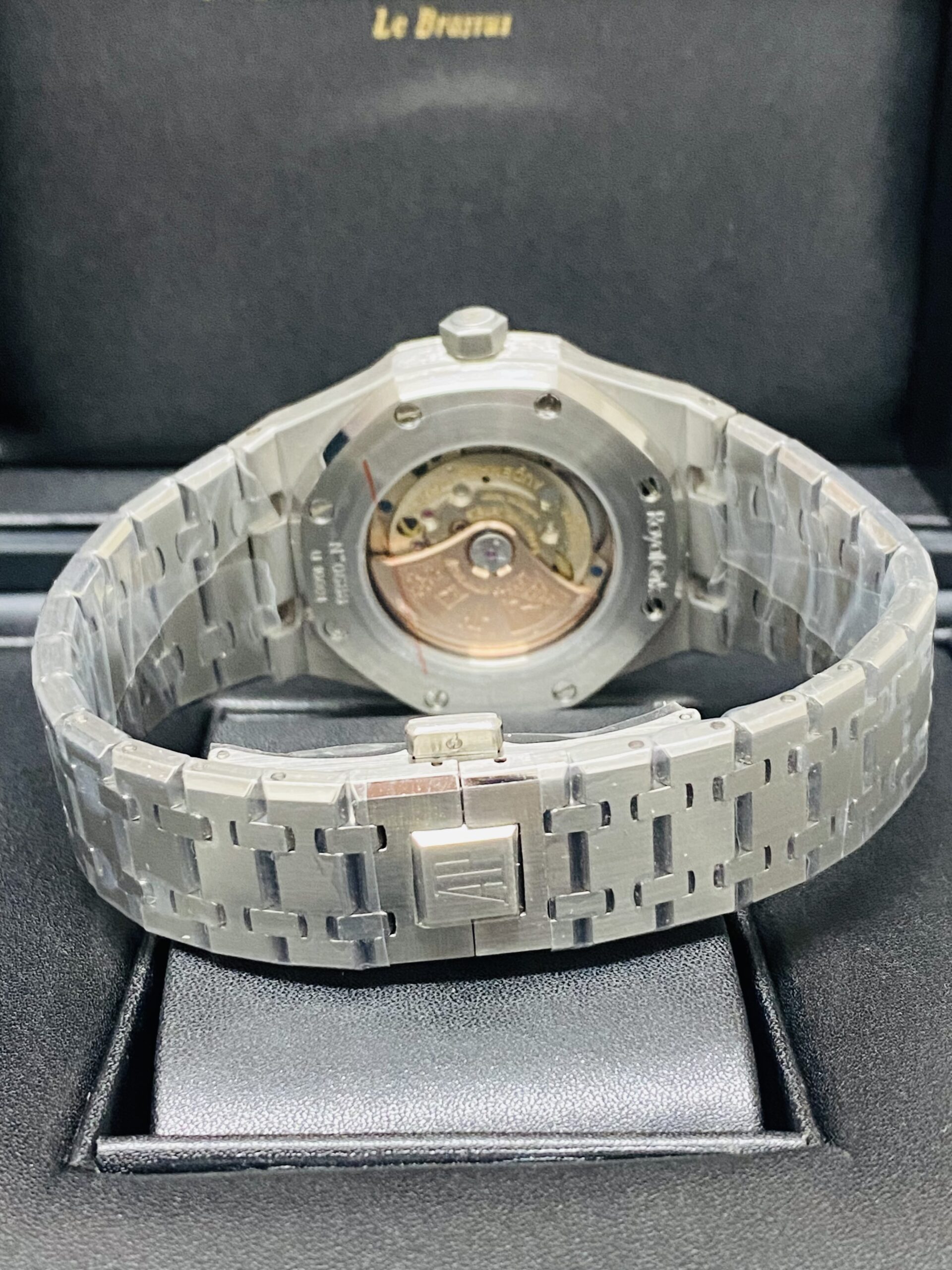 Audemars Piguet replica jumbo 15202BC white gold salmon dial4
