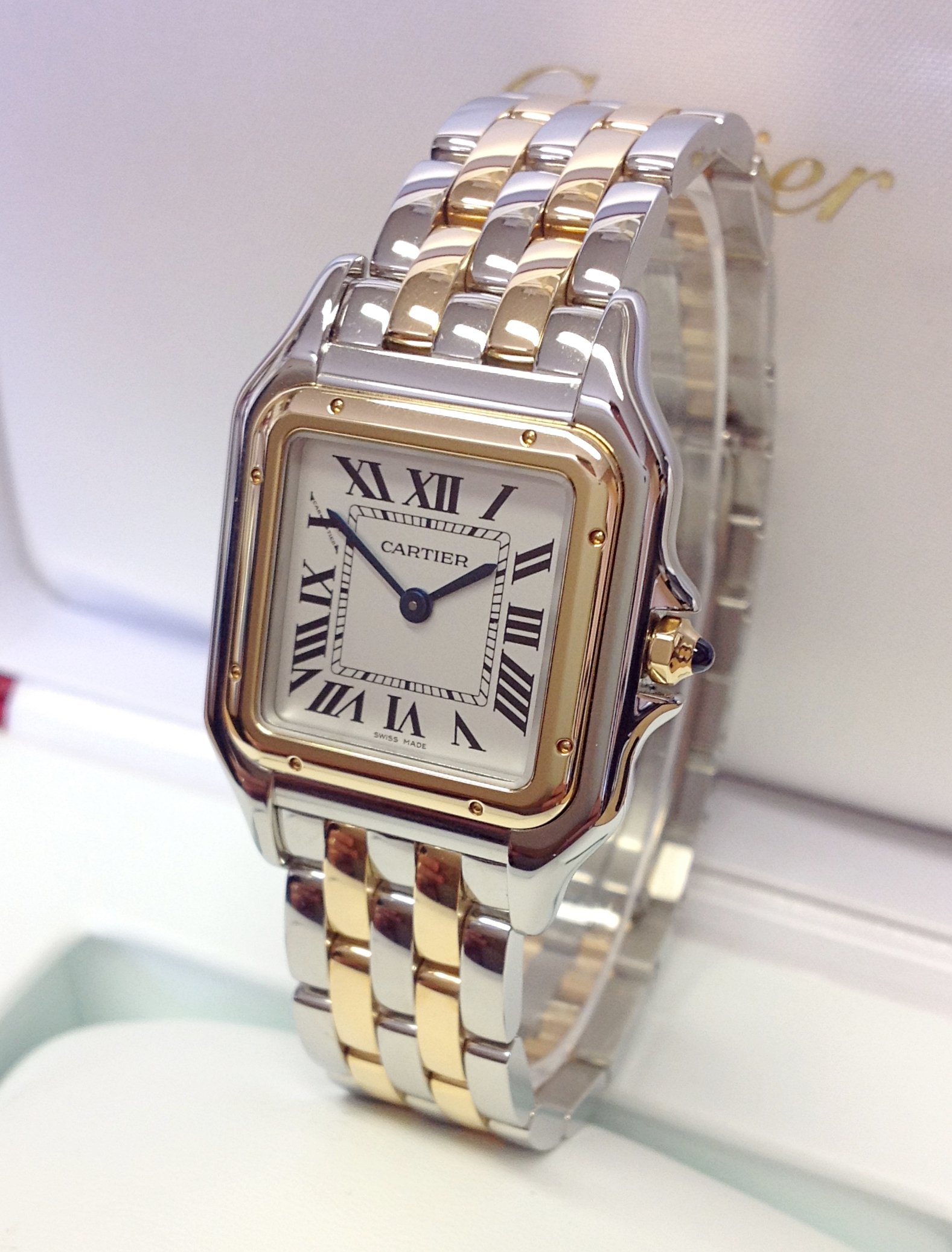Cartier replica Panthere W2PN0007 Medium Bi-Colour-4