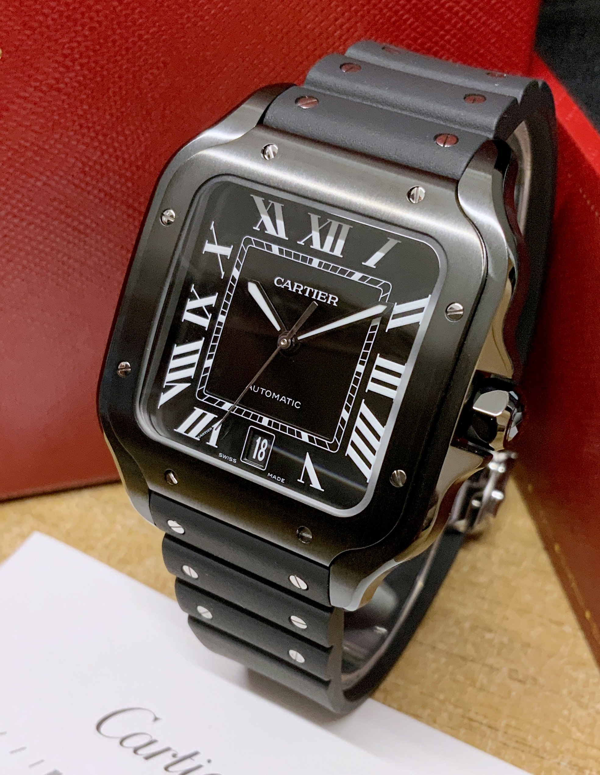 Cartier replica Santos De Cartier ADLC WSSA00391