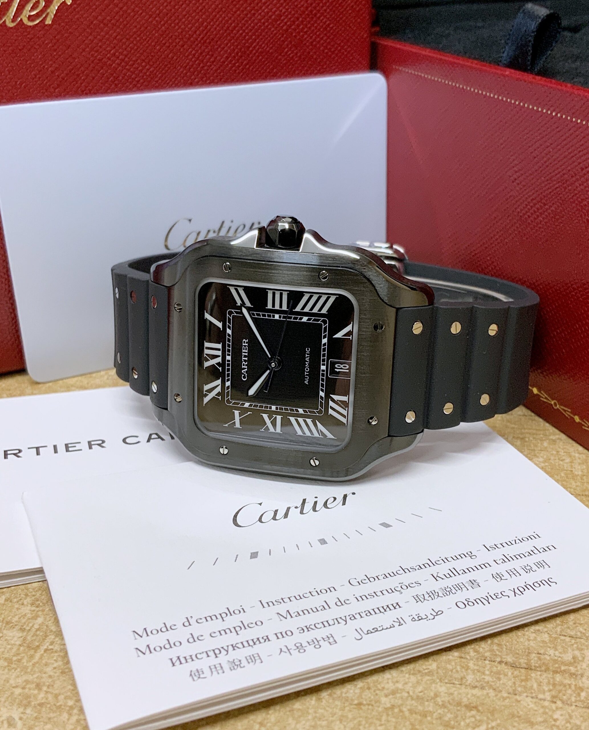 Cartier replica Santos De Cartier ADLC WSSA00394