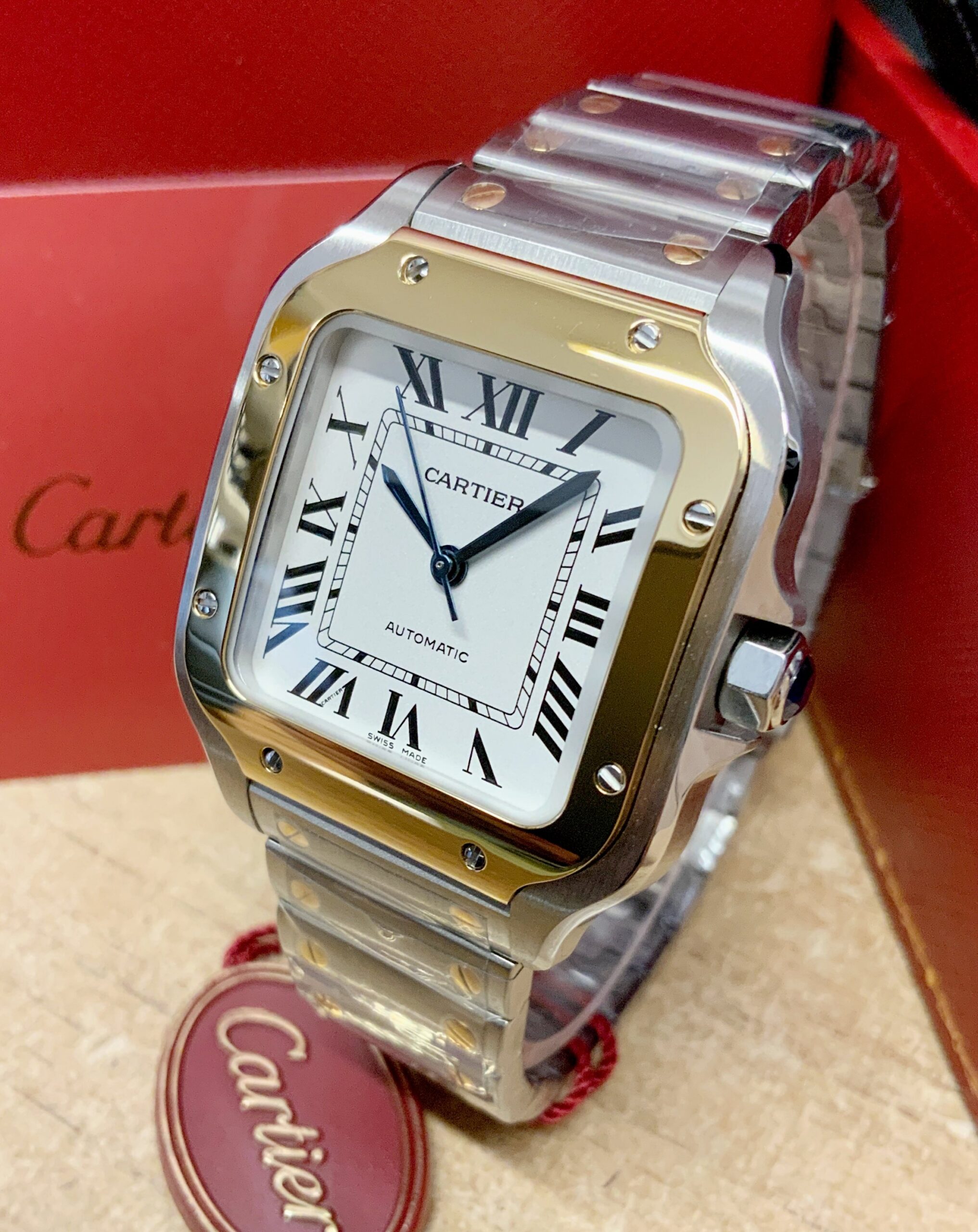 Cartier replica Santos De Cartier W2SA0007 Medium Size1