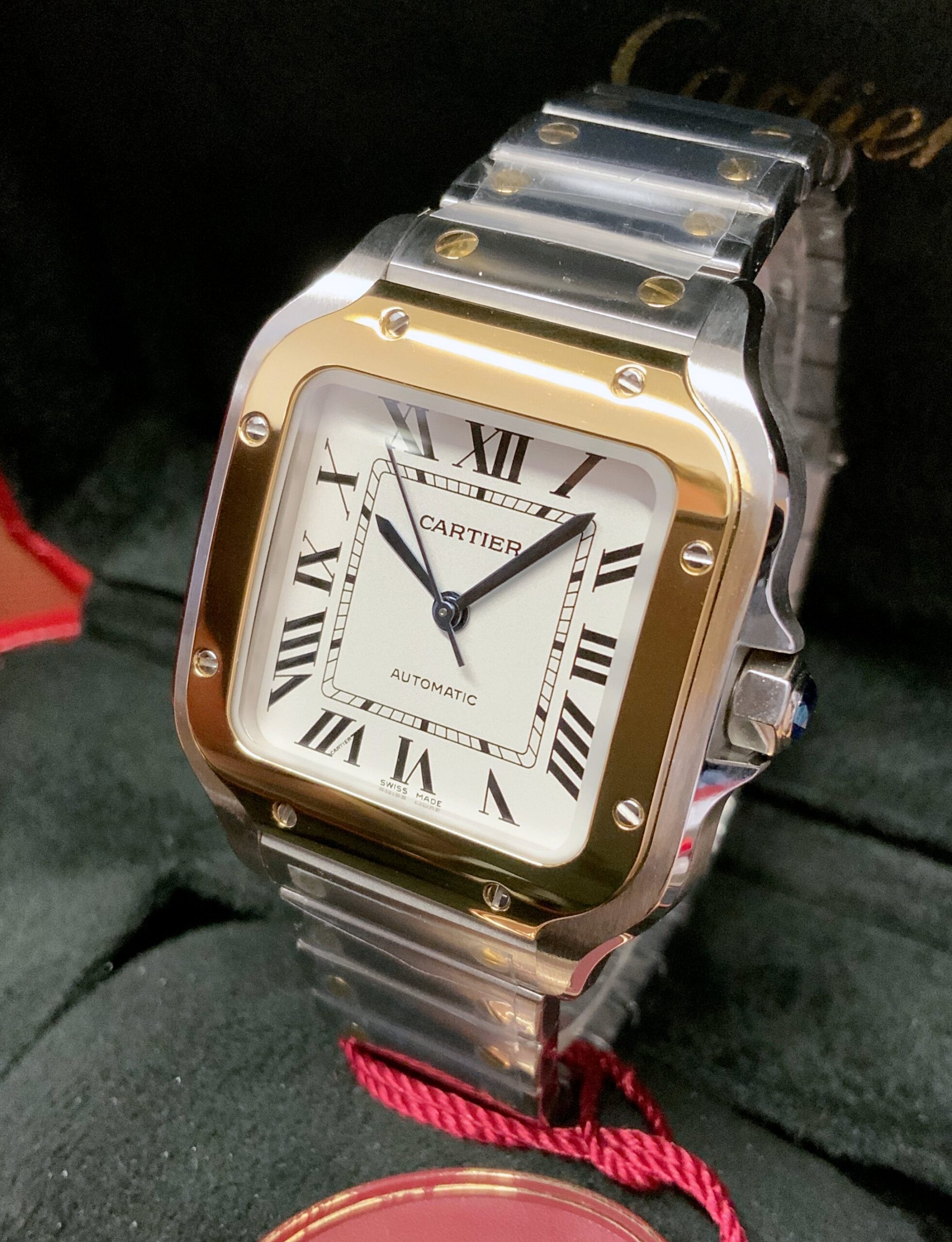 Cartier replica Santos De Cartier W2SA0007 Medium Size4
