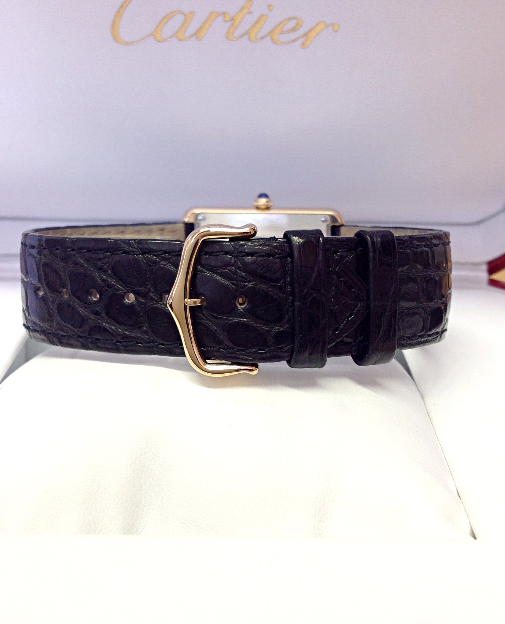 Cartier replica Tank Solo W5200004 Yellow Gold1