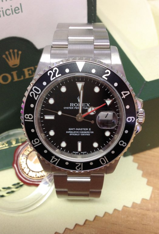 Rolex GMT Master II 16710 Black Bezel Unworn2