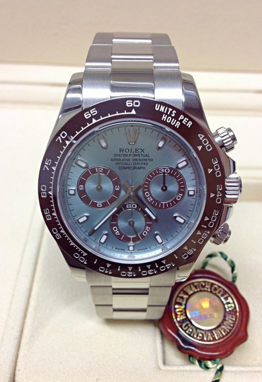 Rolex replica Daytona 116506 Platinum Ice Blue Dial