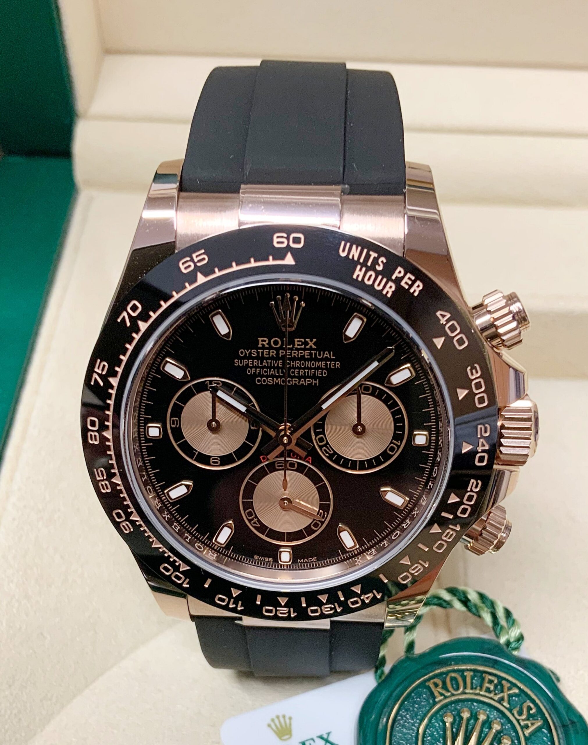 Rolex replica Daytona 116515LN Rose Gold-2