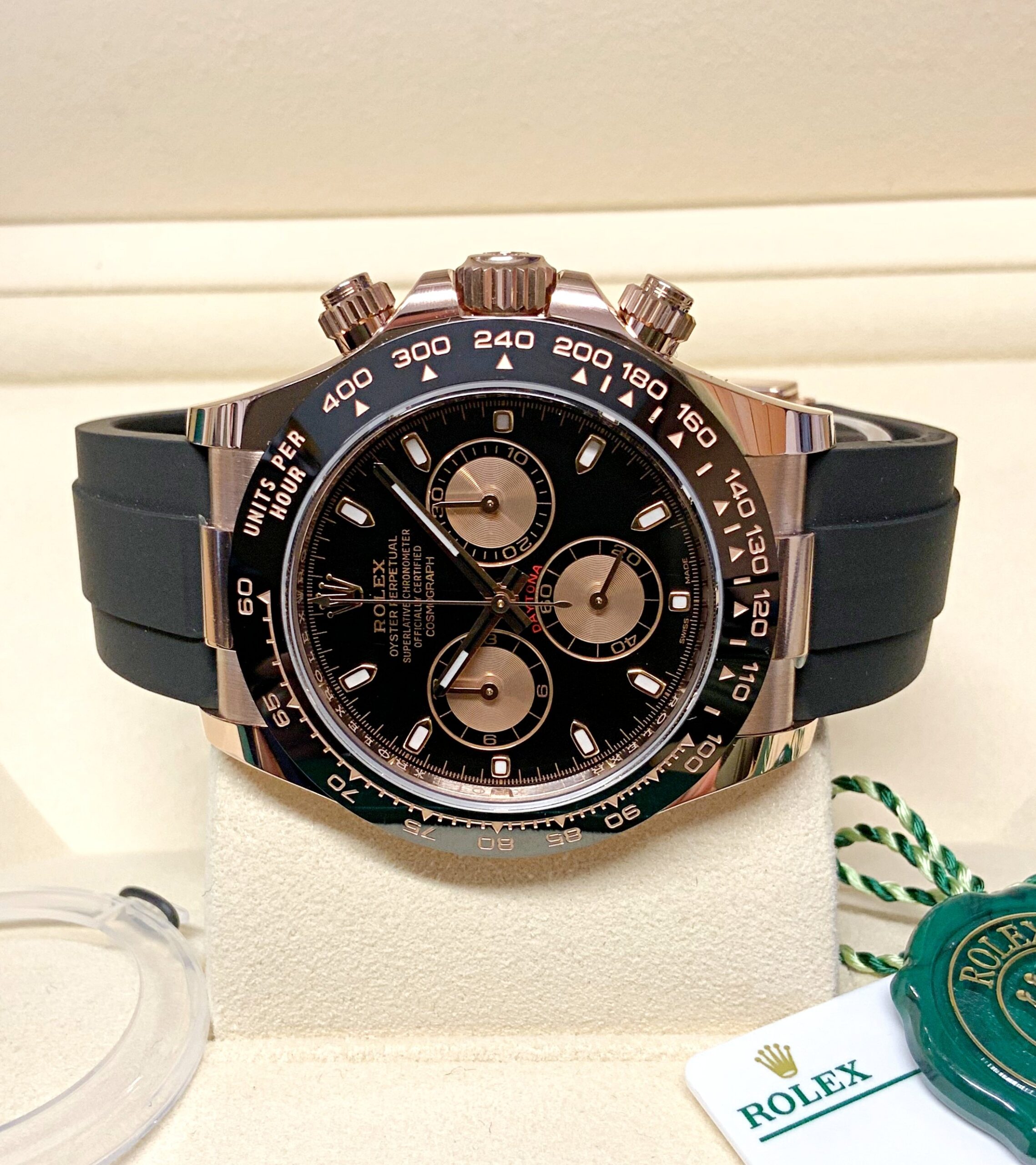 Rolex replica Daytona 116515LN Rose Gold-3