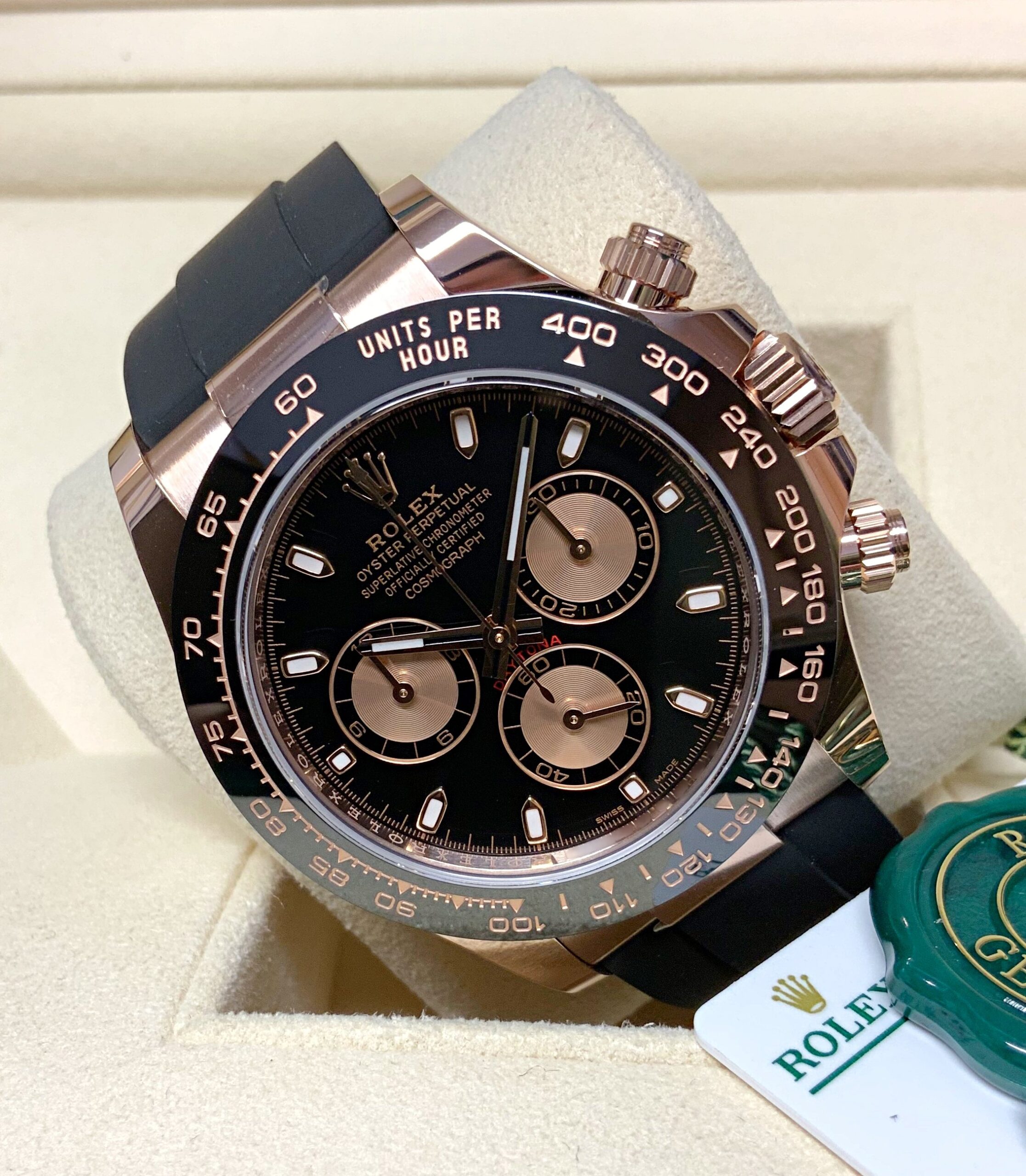 Rolex replica Daytona 116515LN Rose Gold-7