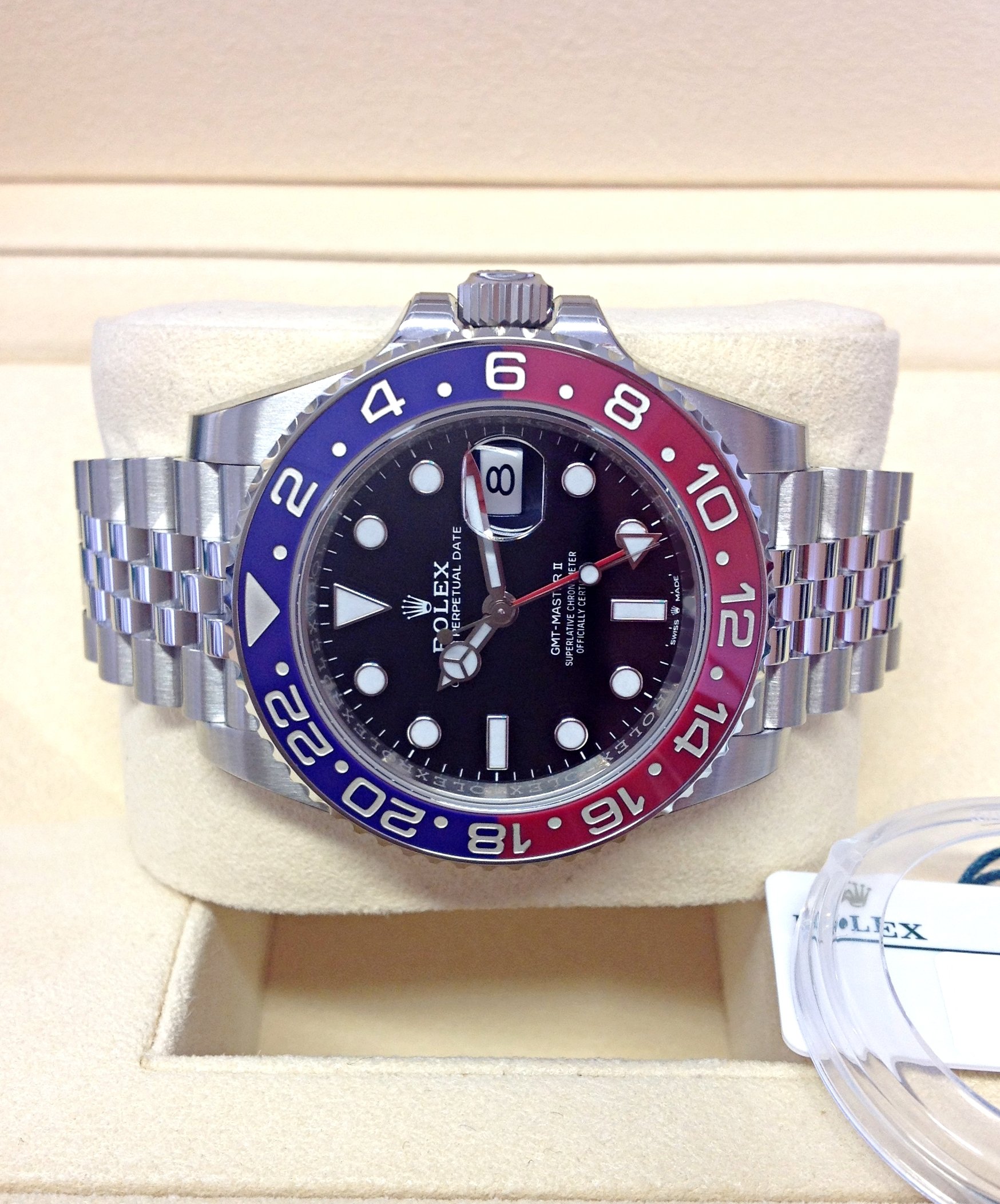 Rolex replica GMT Master II 126710BLRO Pepsi5
