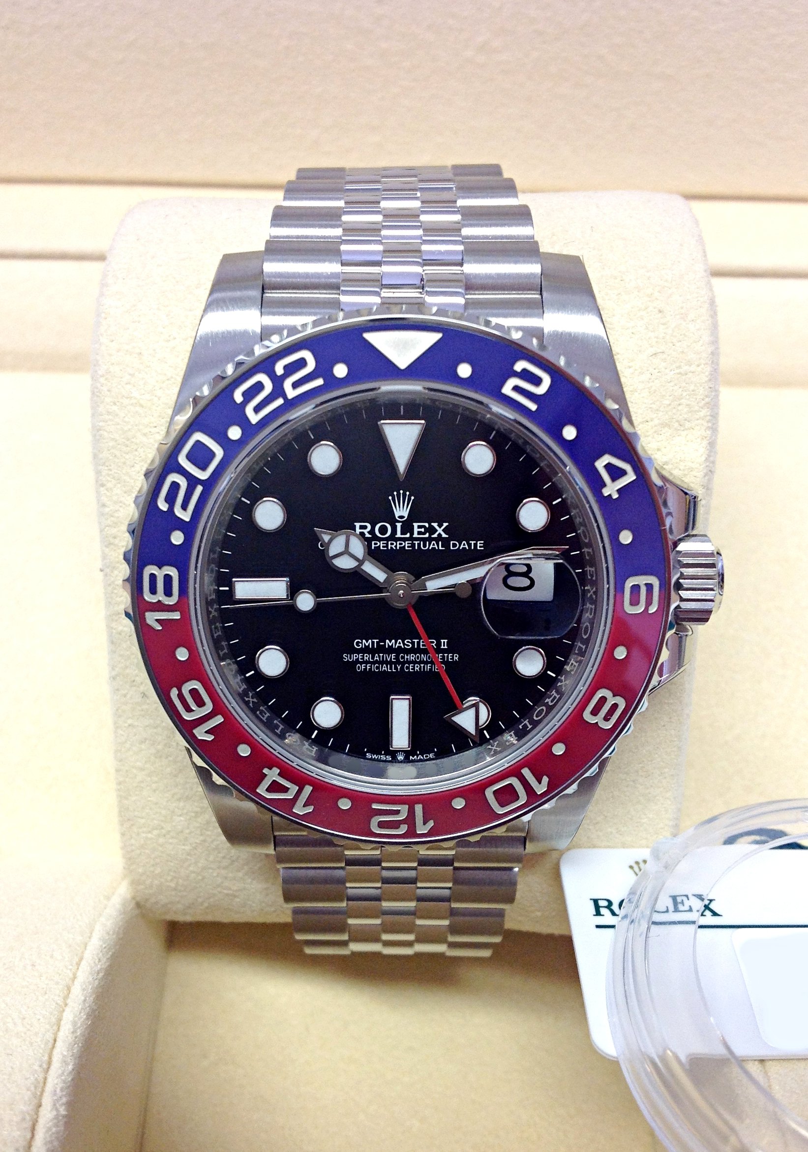 Rolex replica GMT Master II 126710BLRO Pepsi7