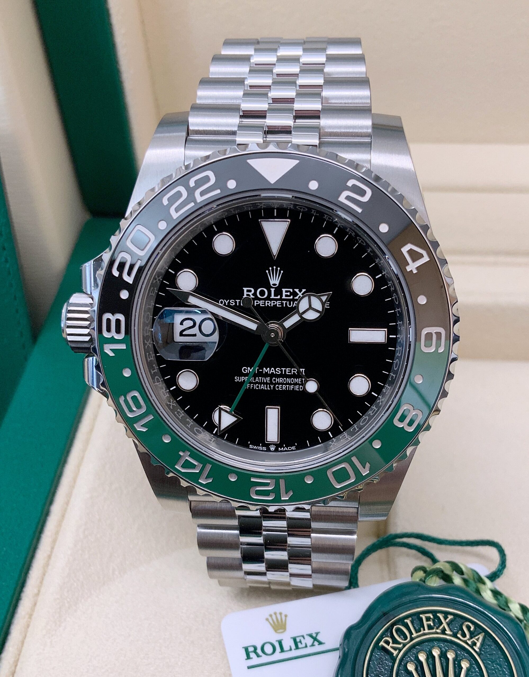 Rolex replica GMT master II 126720vtnr sprite mancino jubilee3
