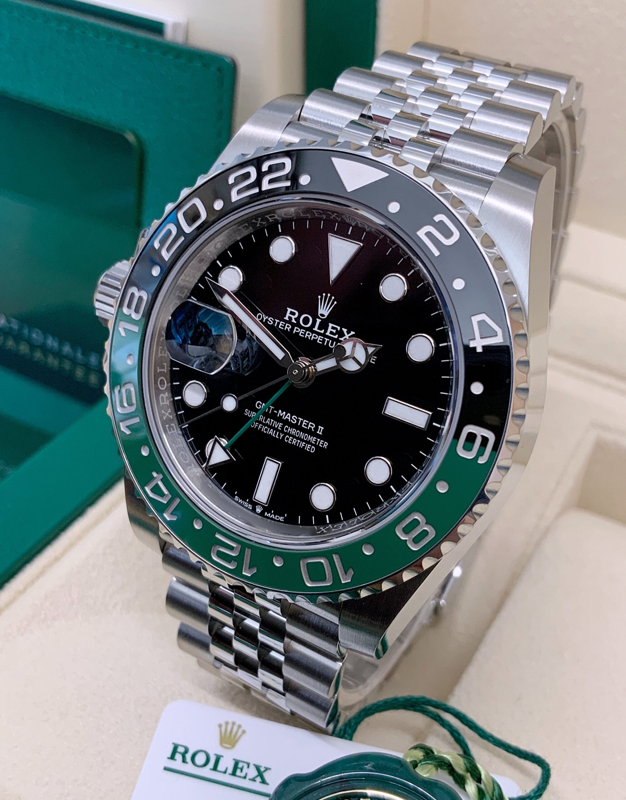 Rolex replica GMT master II 126720vtnr sprite mancino jubilee4