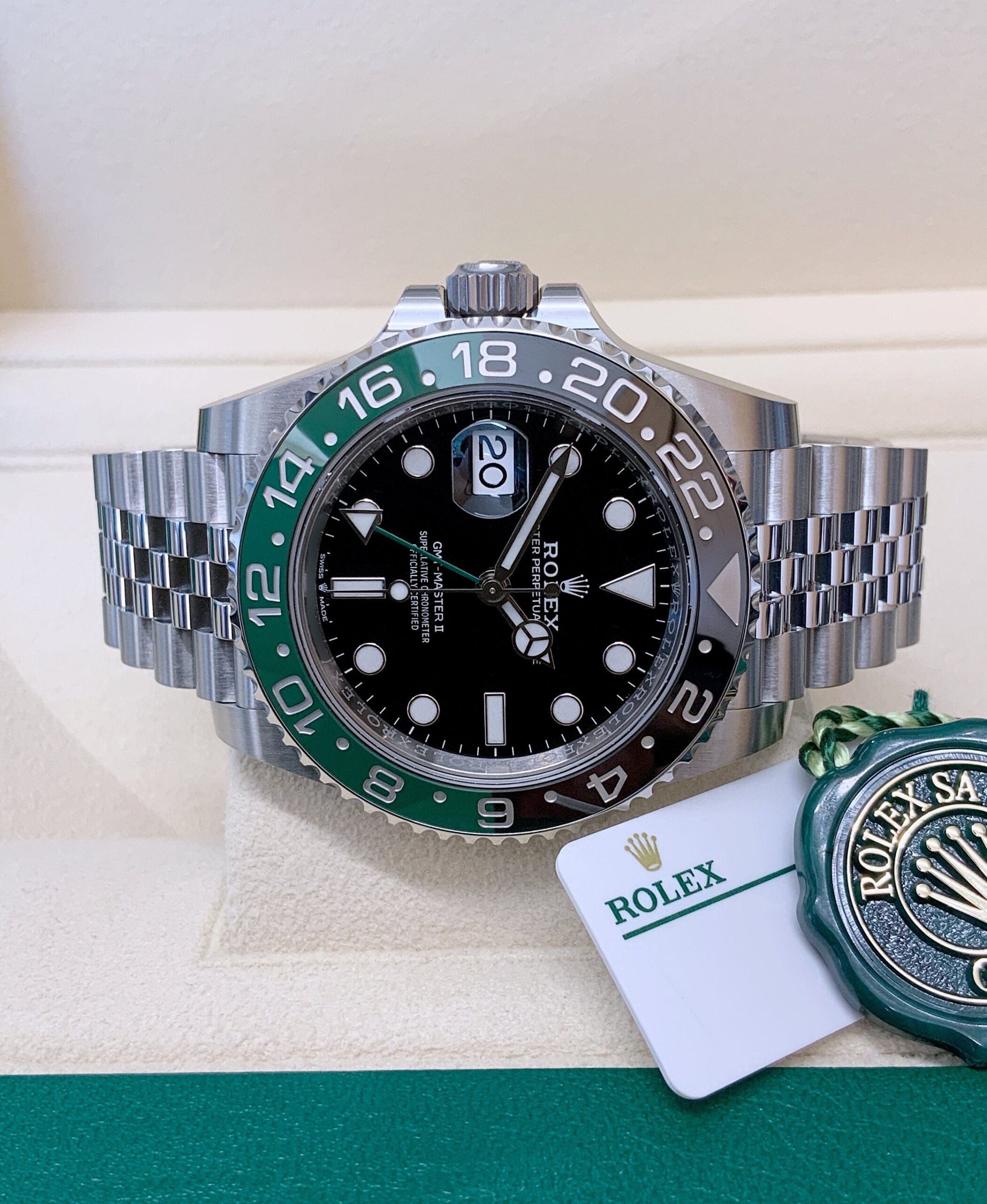 Rolex replica GMT master II 126720vtnr sprite mancino jubilee5