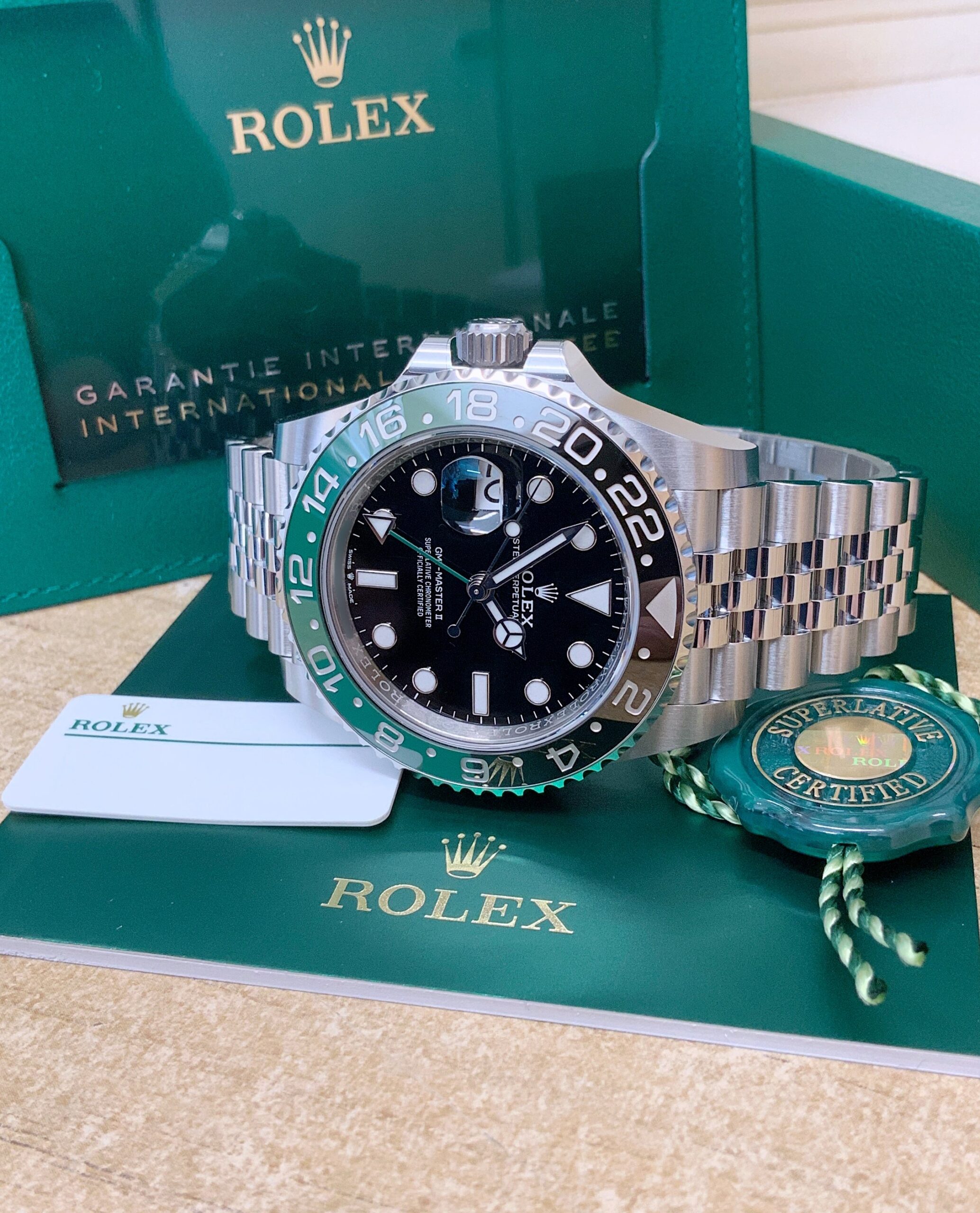 Rolex replica GMT master II 126720vtnr sprite mancino jubilee7