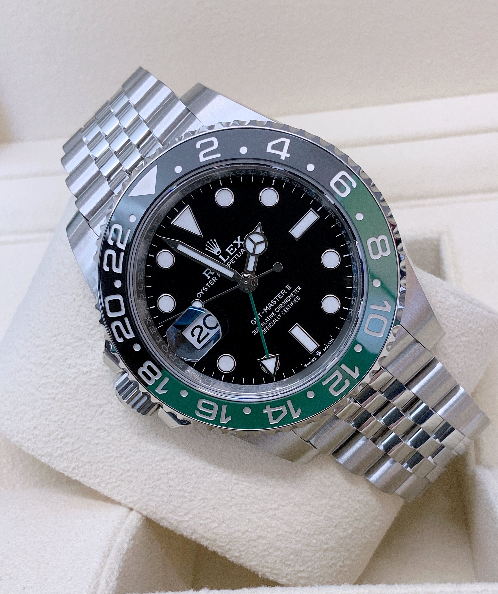 Rolex replica GMT master II 126720vtnr sprite mancino jubilee8