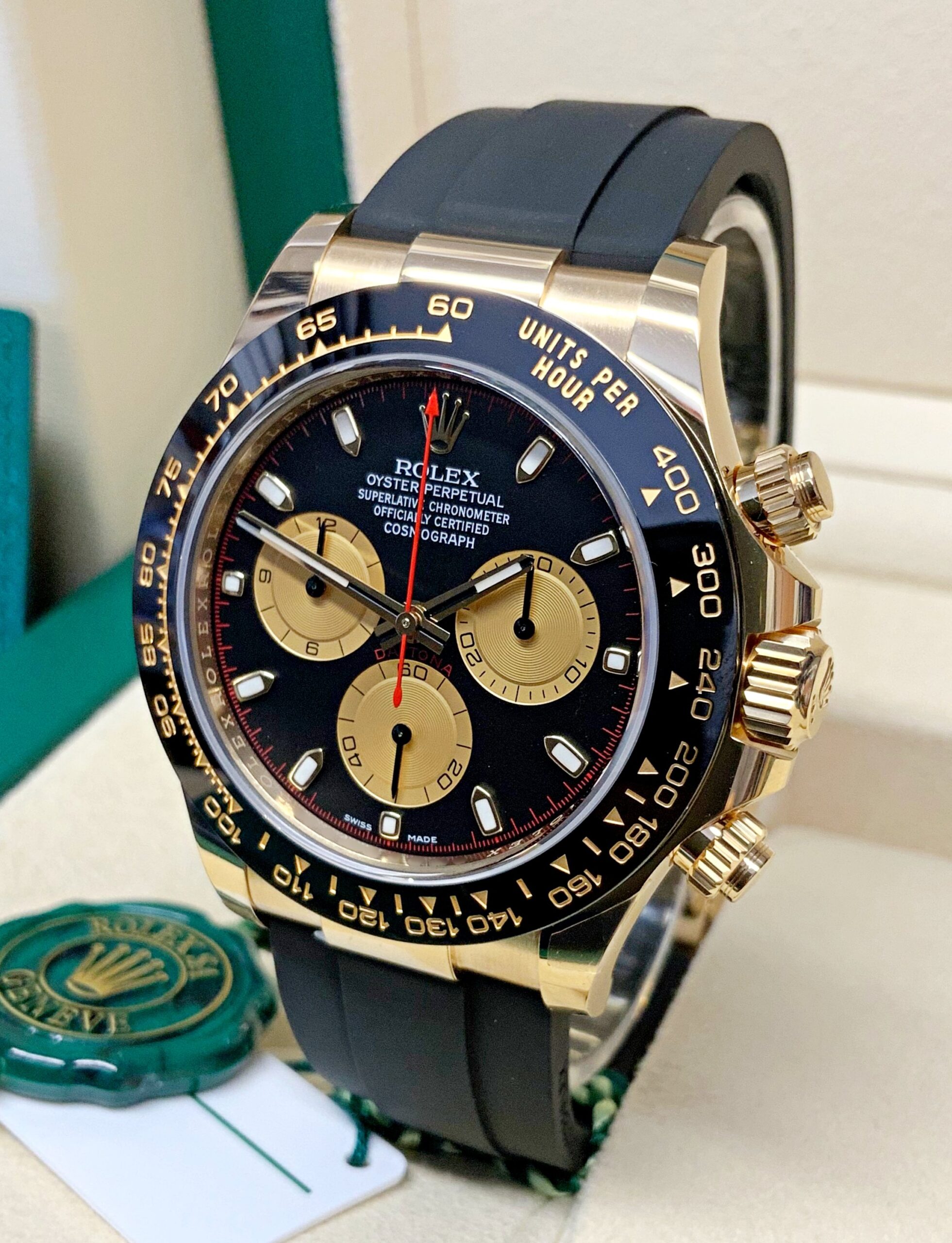Rolex replica daytona 116518ln newman dial oysterflex1