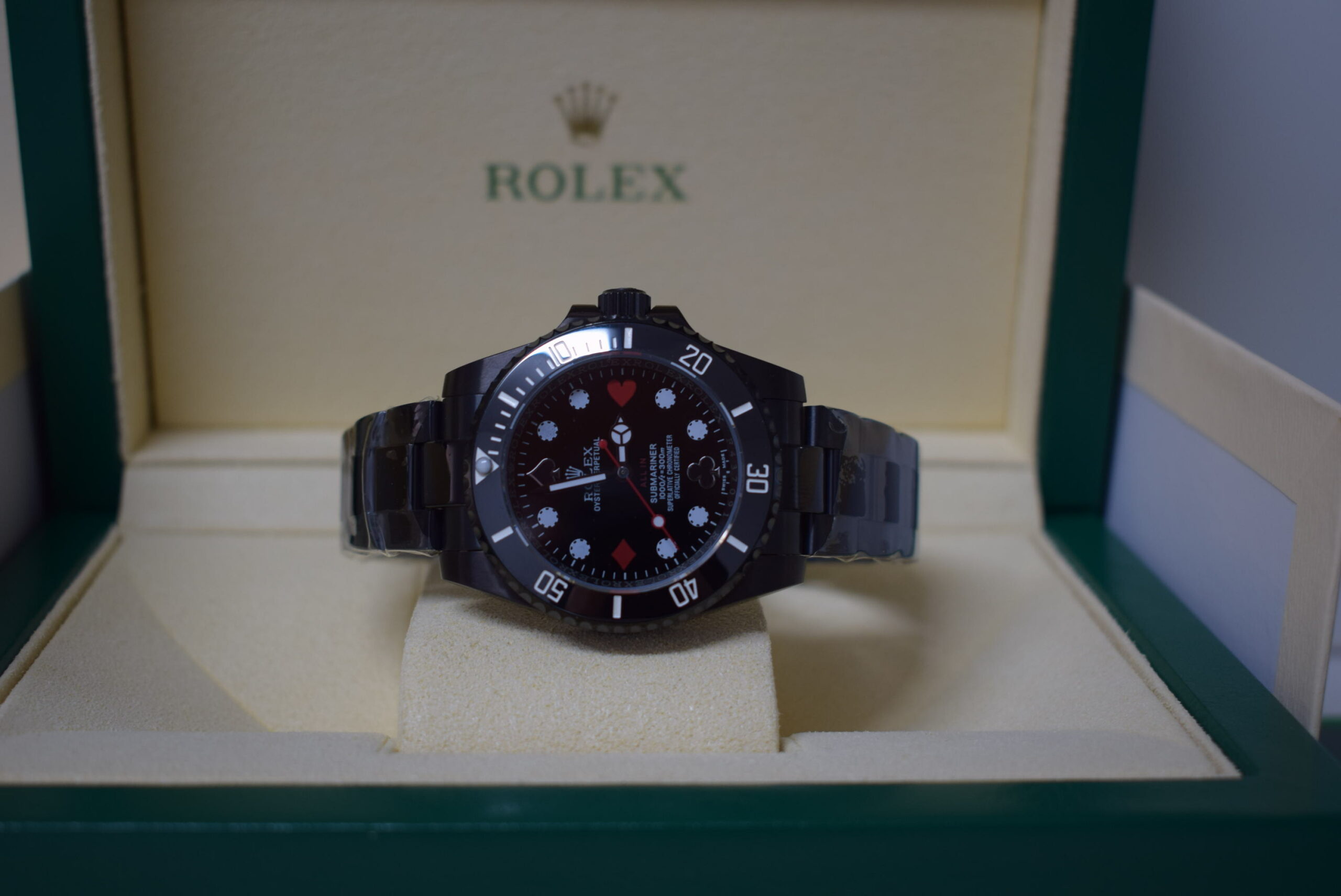 Rolex replica pro-hunter submariner 114060 poker special edition14