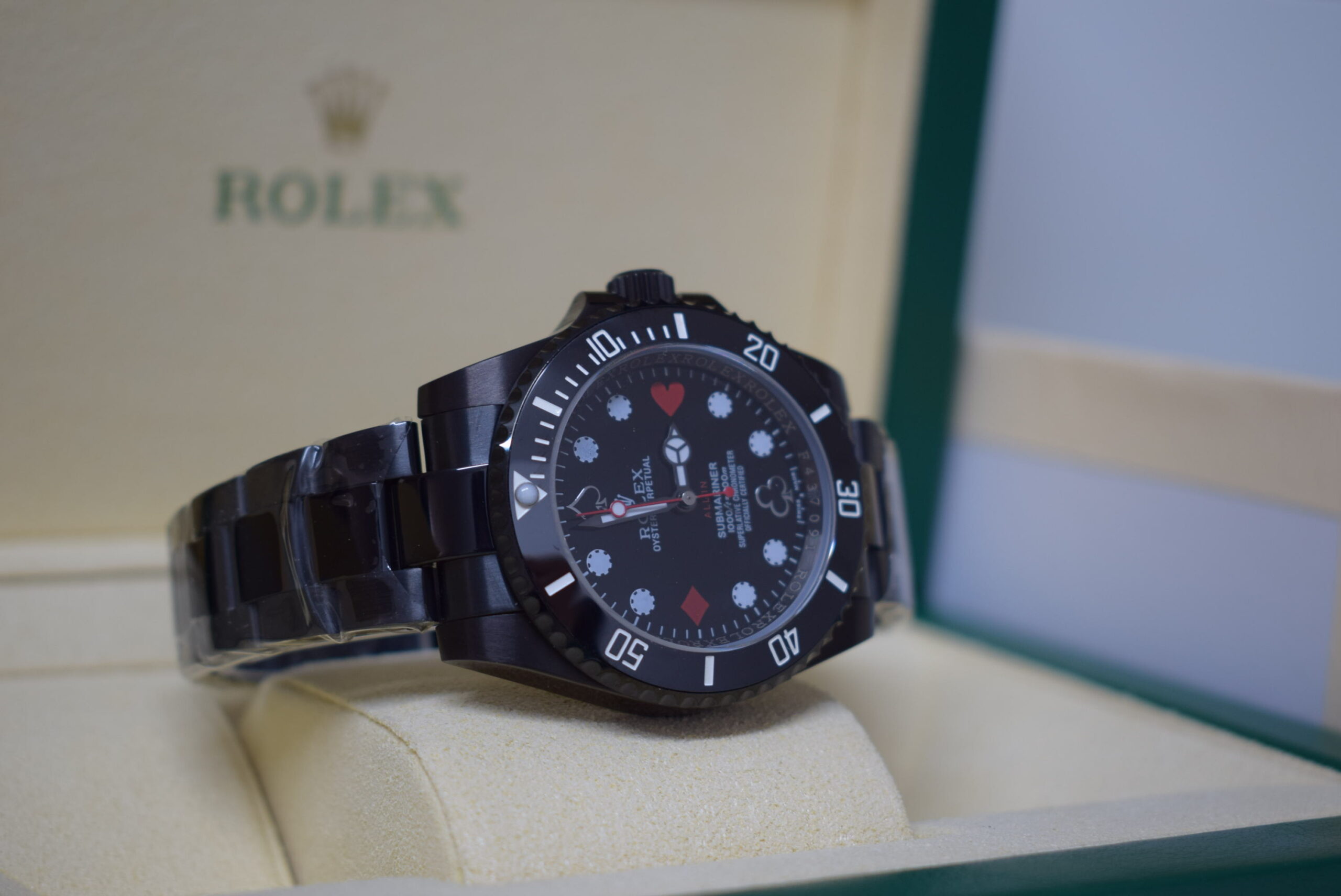 Rolex replica pro-hunter submariner 114060 poker special edition16