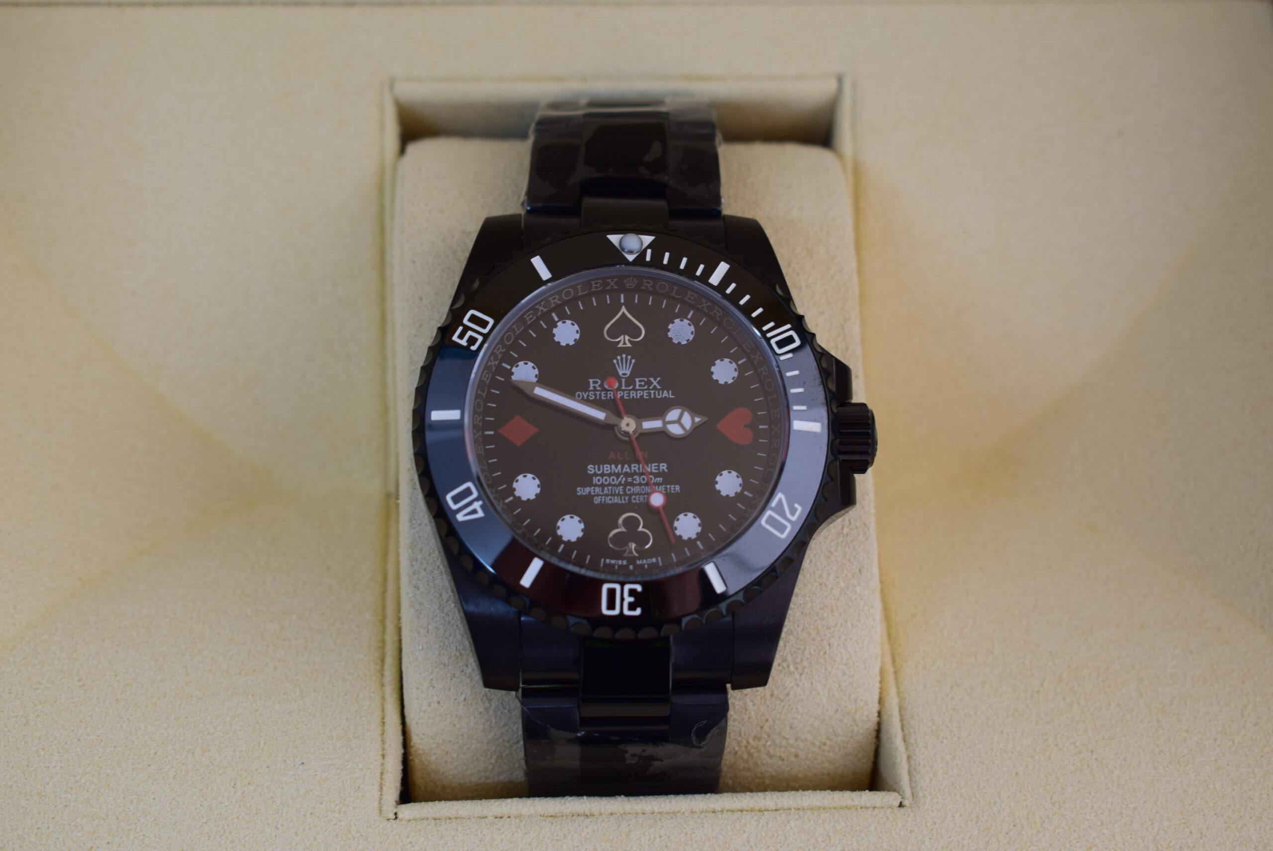 Rolex replica pro-hunter submariner 114060 poker special edition2