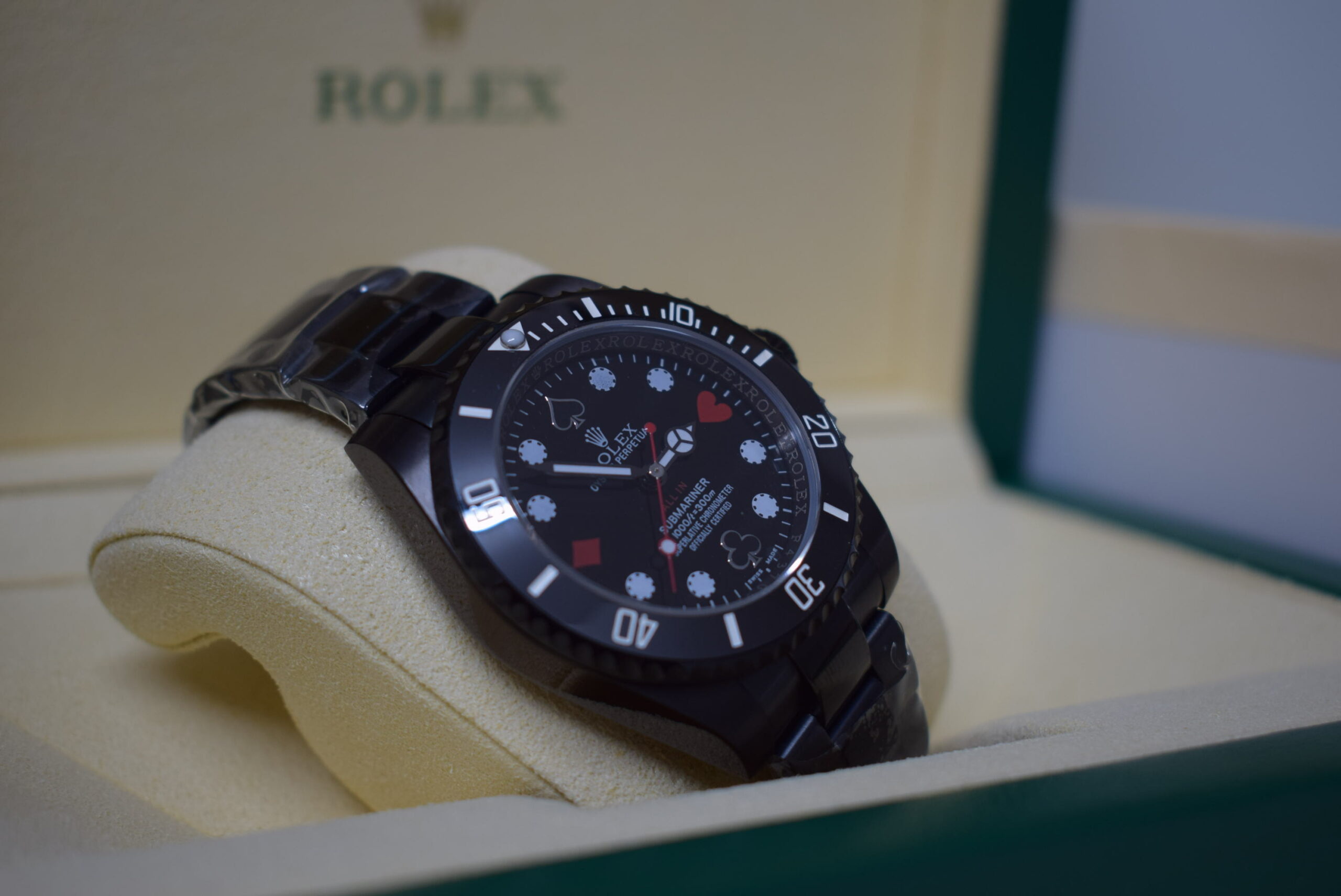 Rolex replica pro-hunter submariner 114060 poker special edition6