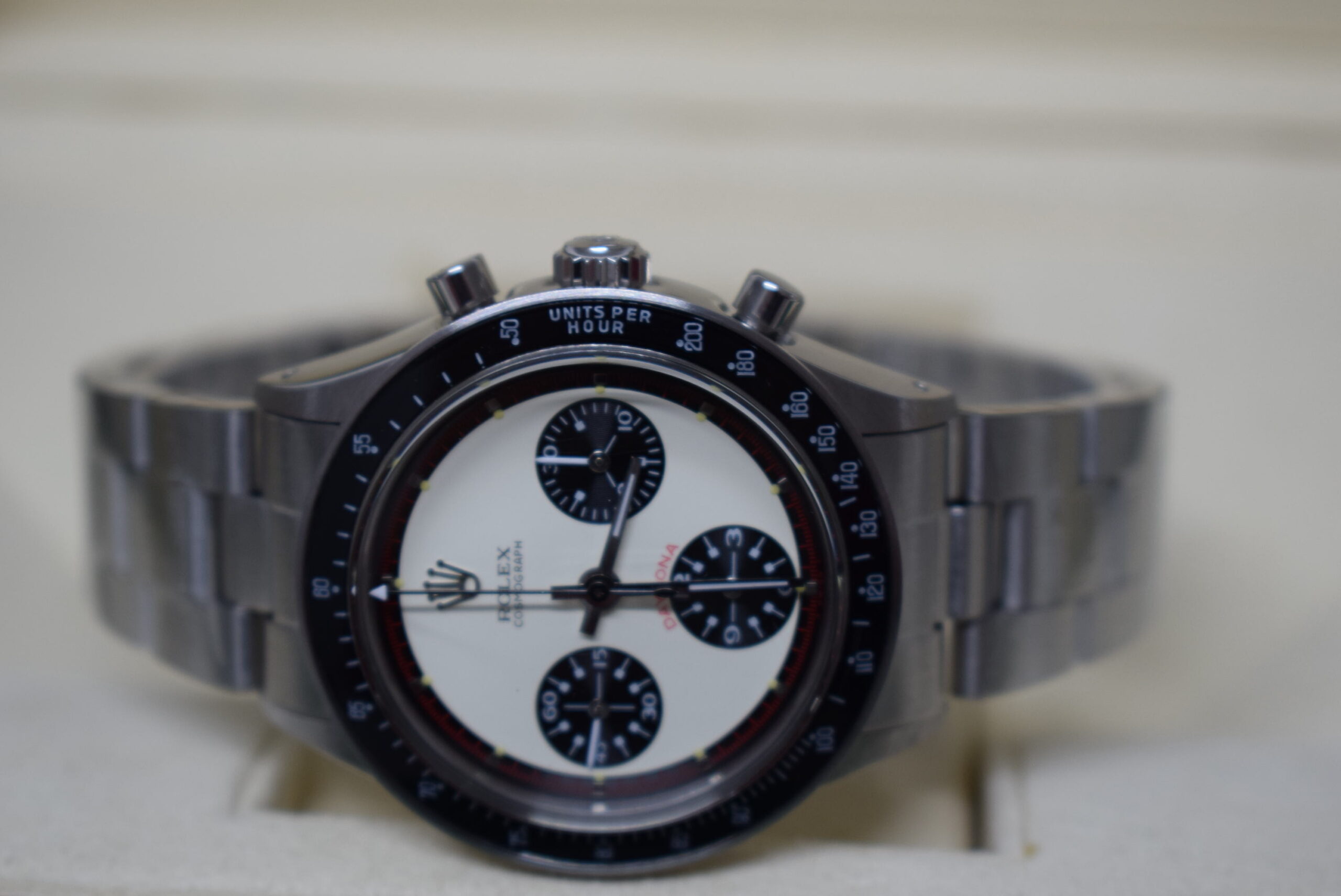 Rolex replica vintage daytona 6241 white dial11