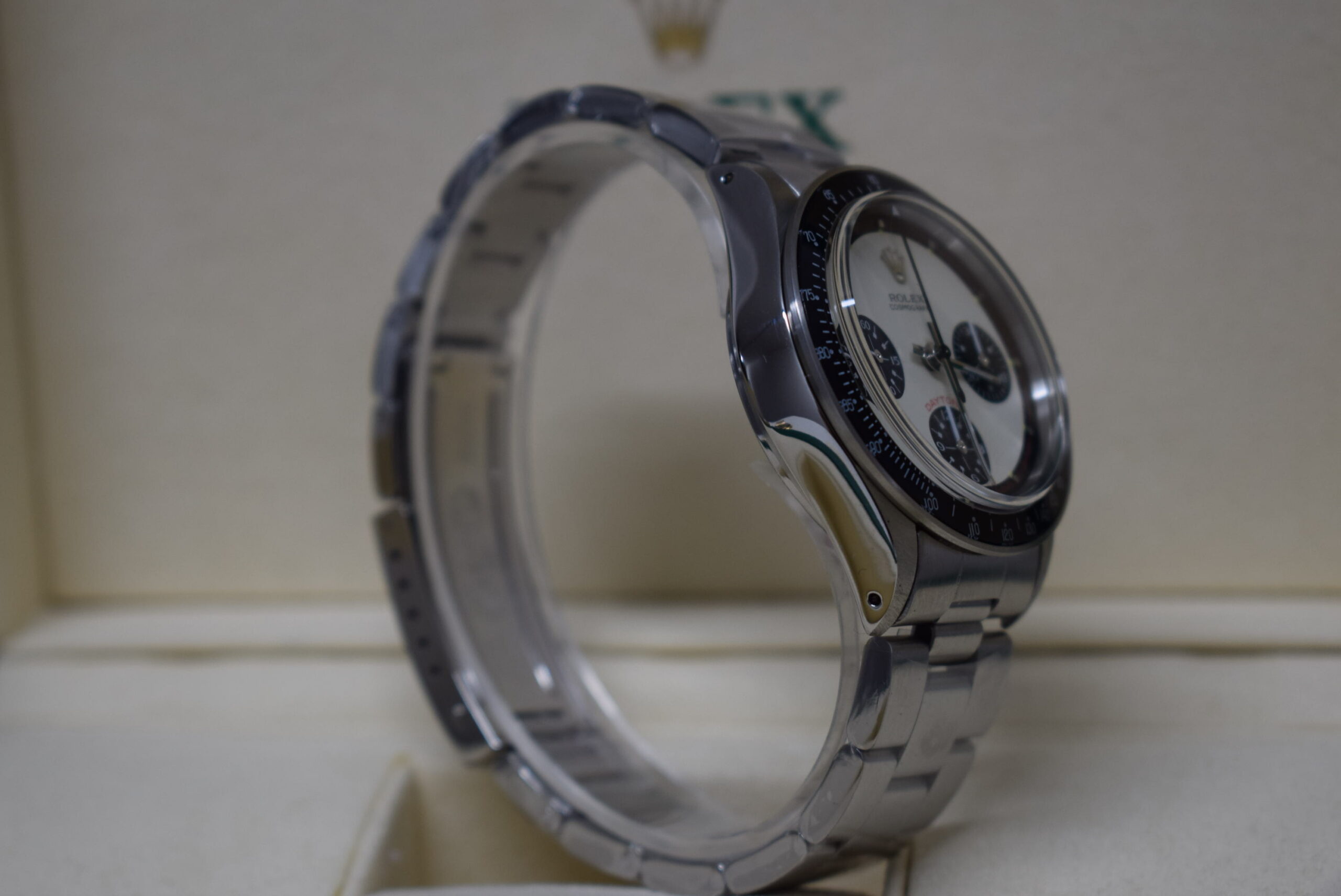 Rolex replica vintage daytona 6241 white dial9