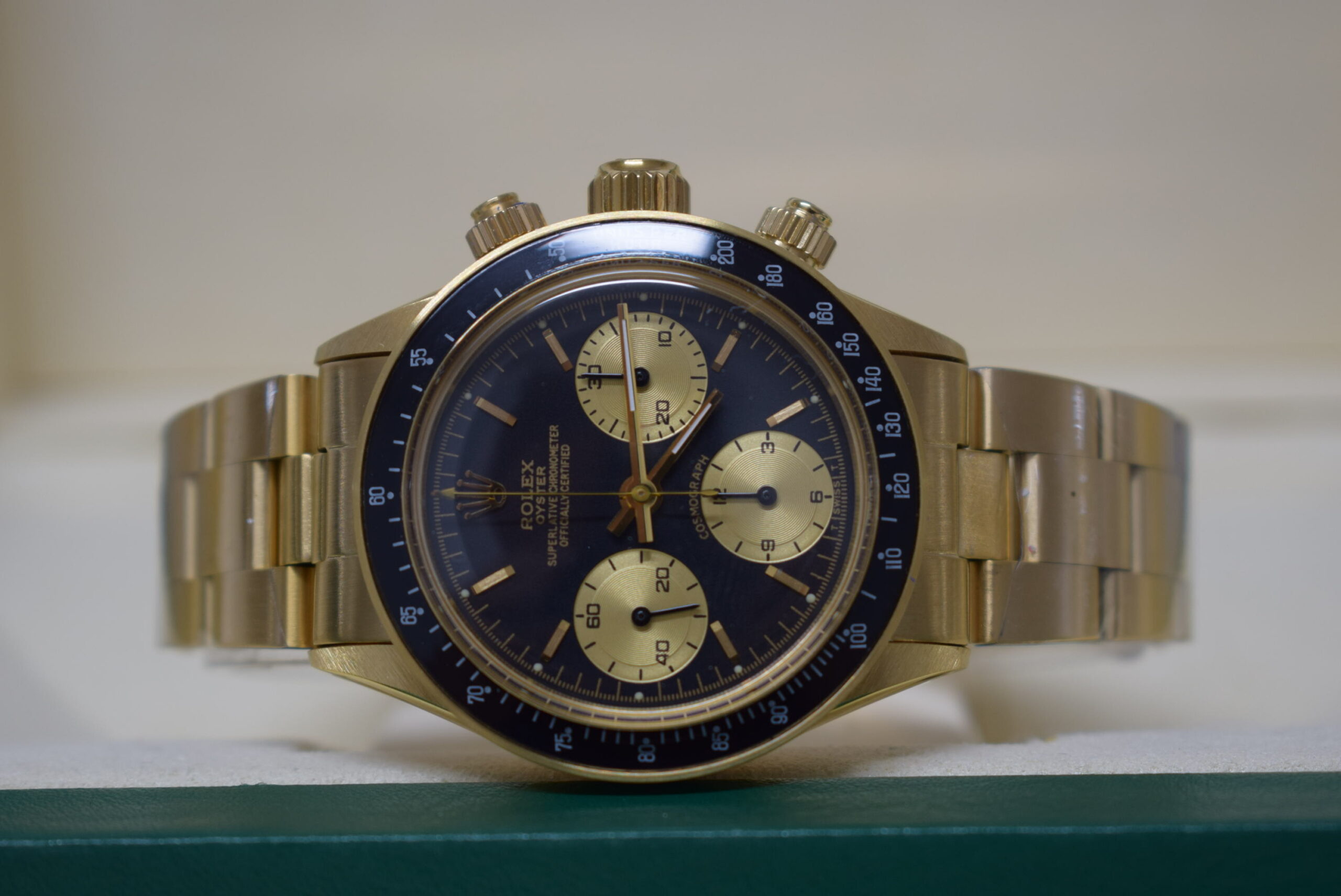 Rolex replica vintage daytona paul newman 6263 oro black dial1