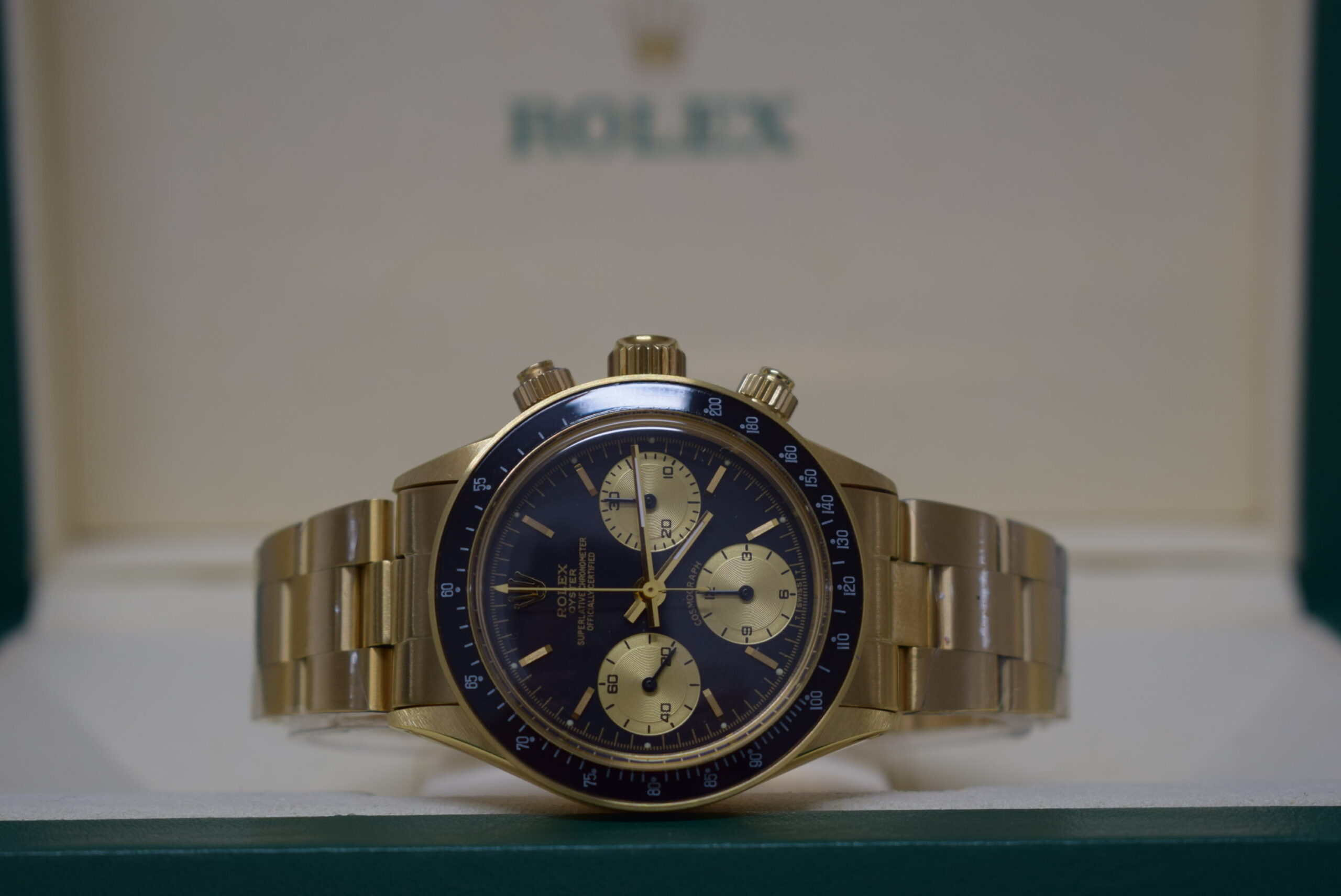 Rolex replica vintage daytona paul newman 6263 oro black dial10