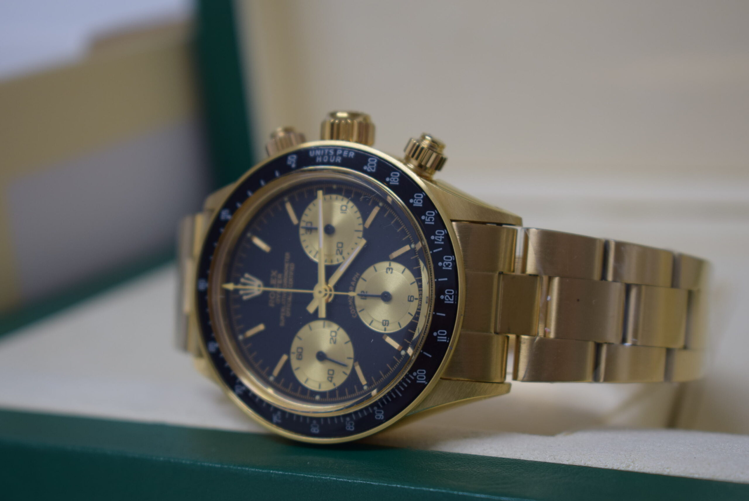 Rolex replica vintage daytona paul newman 6263 oro black dial2