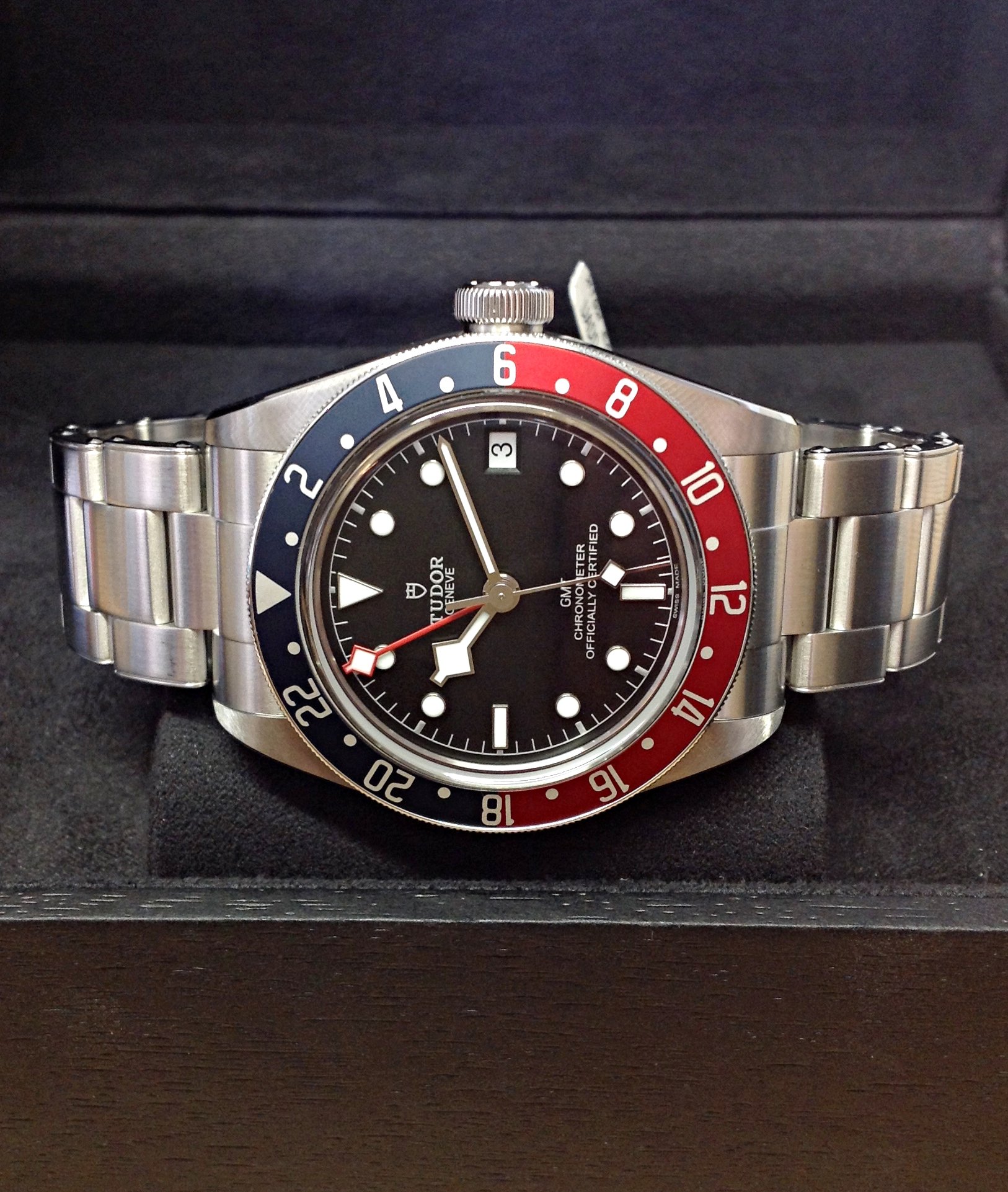 Tudor replica Heritage Black Bay GMT 79830RB Pepsi-5