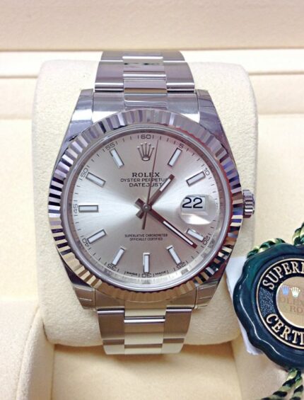 Rolex replica Datejust 126334 Silver Dial orologio replica copia