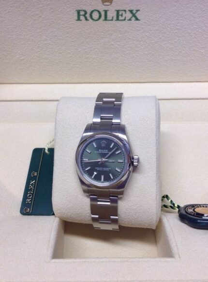 Rolex replica Oyster Perpetual 176200 Olive green orologio copia